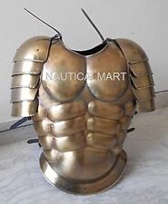 NauticalMart Brass Antique Finish Men's Muscle Armor Jacket with Shoulder picture