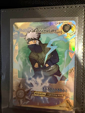 Naruto Kakashi Hatake Hologram Card NIN-1A Ninjutsu Lightning Blade 2006 EN picture