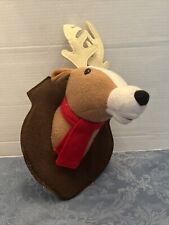 GEMMY HOLIDAY CHISTMAS TARGET JINGLE BELLS REINDEER BATTERY OPERATED TROPHY TOY picture