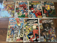 The Amazing Spider-Man Lot of 7 Comics / Marvel Comics Spider Man Early 90's picture