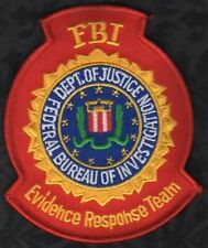 👀👍  FBI Federal Bureau Of Investigation Shoulder Patch  Evidence Response Team picture