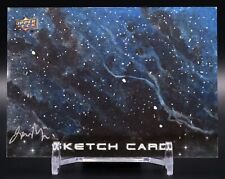 Upper Deck Cosmic Sketch Card Jon Mangini 1/1 picture