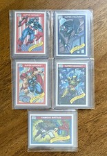 1990 Impel Marvel Universe Series 1 LOT of 5 Thor Wolverine Venom Spiderman + picture