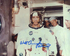 WALTER WALT CUNNINGHAM SIGNED 8x10 PHOTO APOLLO 7 ASTRONAUT NASA BECKETT BAS picture