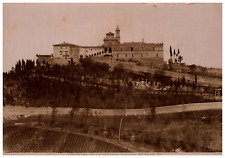 Italy, Panorama della Cerosa, Convento del Secolo XI Vintage albumen print,   picture
