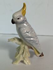 Vtg. Goebel Figurine Cockatoo Bird 38 545 14 Excellent Condition picture