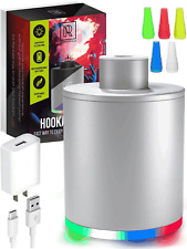 Silver Mini Hookah Pump Hookah Starter with 1000 mAh Rechargeable Battery Kit picture