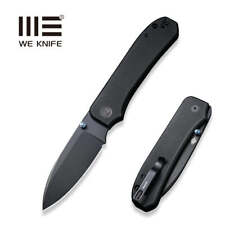 WE KNIVES Big Banter Liner Lock Black G-10 Handle 20CV Stainless Pocket Knife picture