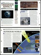 Greenhouse Effect #39 Planet Earth Secrets Of Universe Fact File Fold-Out Page picture