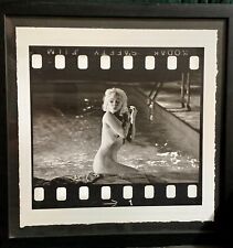 3 IRIS gicleè Prints Marilyn Monroe Swimming Pool at Night Printers Proofs OOAK picture
