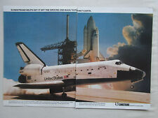 1981-1982 PUB SUNDSTRAND NASA COLUMBIA SPACE SHUTTLE FLIGHT CONTROL ORIGINAL AD picture