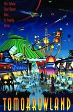Tomorrowland Reimagined Walt Disney Attraction Poster Print picture