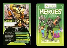 1 x info card Heroes of Xbox Conker Live & Reloaded - S51 picture
