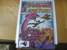 1984 SPIDER MAN & ALPHA FLIGHT MARVEL COMIC #7 VF BOARDED  LOWEST PRICE picture