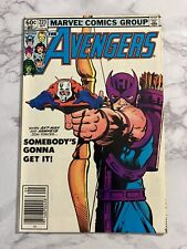 The Avengers #223 Classic Ant-Man Hawkeye Cover 1982 Marvel Newsstand VF/NM picture