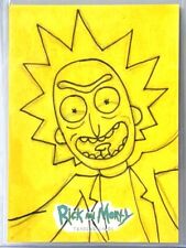 1/1 PACK FRESH Rick And Morty 2018 Cryptozoic Sketch Card Morty By Matt Sutton picture