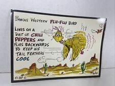 Bob Pettey Western Flu-Flu Bird Postcard Cartoon  picture