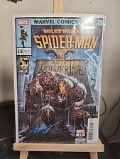 MILES MORALES SPIDER-MAN 15 SIGNED BY KEN LASHLEY 2024 OAX EXPO ORLANDO. picture