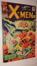 X-MEN #15 SENTINELS  QUALIFIED 4.5 ORGIN BEAST COUPON CUT NON STORY PAGE 1965 picture