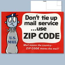 📬 ZIP Code Advertising Postcard US Mail Moves the Country 🇺🇸💌  USPS picture