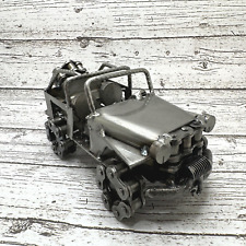 Artisan Off-Road Crafted 4 x 4 Mini Metal Recycled Auto Parts Sculpture picture