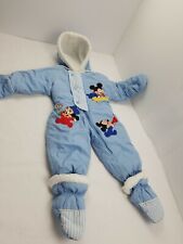 Vintage1984 Walt Disney Comp Babies Mickey by Mighty-Mac One Piece Coat Size 12M picture
