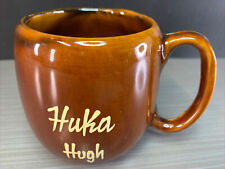 RARE Vintage KavaCraft Hawaii Huka Hugh Mug Cup Man Cave picture