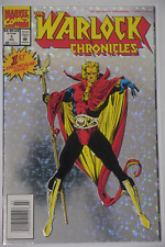 Warlock Chronicles #1 (Jul 1993, Marvel) Newsstand Variant Foil Cover picture