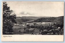 Lenox Massachusetts Postcard Overlooking Golf Grounds Trees 1907 Vintage Antique picture