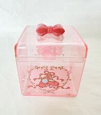 RARE Vintage 1991 Sanrio Petite Plie Ballet Slippers Trinket Box with Pink Bow picture