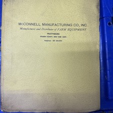 McConnell Manufacturing Co. Farm Equipment Brochures picture