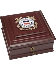 U.S. Coast Guard Medallion Desktop Box By Veterans picture