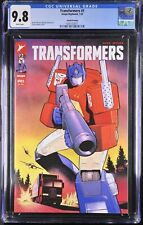 Transformers #1 CGC 9.8 4th Print Image 2024 Void Rivals GI Joe Robert Kirkman picture