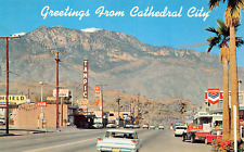 Cathedral City CA California Main Street Chevron Gas Station Vtg Postcard C26 picture