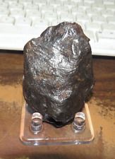 236 GM. Egypt Gebel Kamil Iron meteorite complete individual W/ STAND; RARE;.52# picture