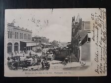 Antique Postcard 1907 KC & Denison RPO Muskogee Indian Territory To Cole Camp MO picture