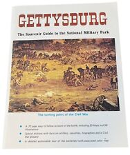 GETTYSBURG: THE SOUVENIR GUIDE TO THE NATIONAL MILITARY PARK 1971 CIVIL WAR MAPS picture
