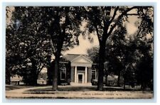 1936 Public Library Building Derry New Hampshire NH Posted Vintage Postcard picture