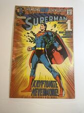 SUPERMAN # 233 DC COMICS January 1971 NEAL ADAMS CLASSIC COVER NEW STORYLINE picture