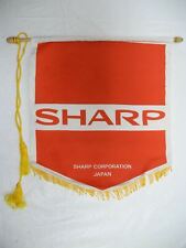 Vintage Sharp Corporation Japan Red 14.5