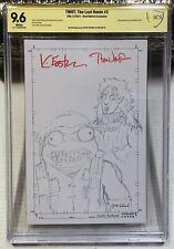 CBCS 9.6 TMNT THE LAST RONIN #2 SIGNED KEVIN EASTMAN & WALTZ ROILAND PENCIL picture
