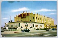 Tijuana Mexico The Fronton Palace Jai Alai Games Vintage Mike Roberts Postcard picture
