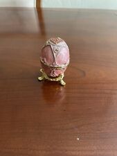 YU FENG  Egg  Trinket Box Hinged Jewelry  Holder mini picture