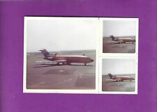 60s Braniff Airways.orange 727  instant photo type cards 4