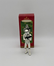 Vintage 2000 Star Wars Hallmark Imperial Stormtrooper Keepsake Ornament w/ Box picture