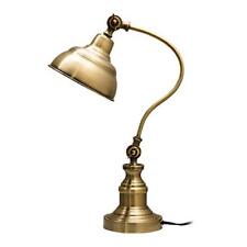 Brass Desk Lamp Adjustable Table Lamp Vintage Task Lamp with Rotary Shade A... picture
