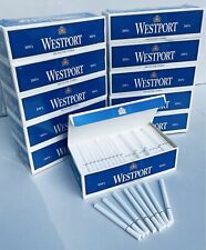 Westport 100’s Cigarette Filter Tubes [50 Cartons ~ 10000 Tubes] **FULL CASE** picture