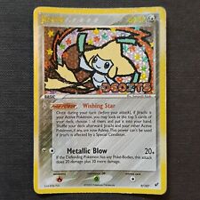 Pokemon Card Jirachi Reverse Holo STAMPED ENG EX Deoxys 9/107 Rare Vintage 2005 picture