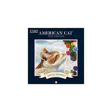 Lang American Cat 2024 Mini Wall Calendar w picture