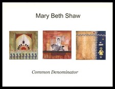 Postcard AD Mary Beth Shaw Artworks, Common Denominator AD picture